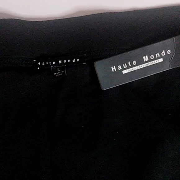 Haute Monde Black Skirt - Picture 2 of 7